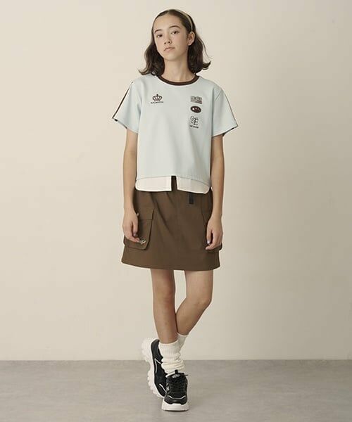 pom ponette junior / ポンポネット ジュニア ショート・ハーフ・半端丈パンツ | イージーカーゴスカパン | 詳細11