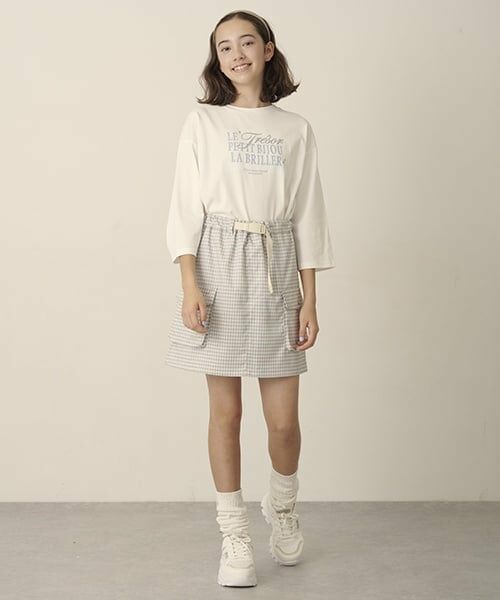 pom ponette junior / ポンポネット ジュニア ショート・ハーフ・半端丈パンツ | イージーカーゴスカパン | 詳細12