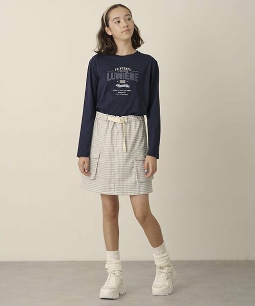 pom ponette junior / ポンポネット ジュニア ショート・ハーフ・半端丈パンツ | イージーカーゴスカパン | 詳細13