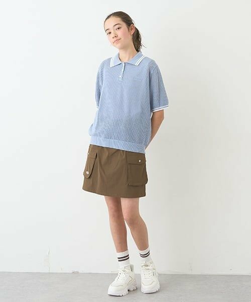 pom ponette junior / ポンポネット ジュニア ショート・ハーフ・半端丈パンツ | イージーカーゴスカパン | 詳細17