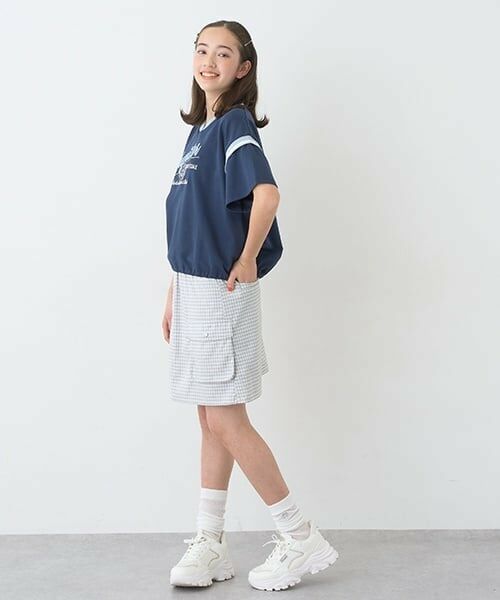 pom ponette junior / ポンポネット ジュニア ショート・ハーフ・半端丈パンツ | イージーカーゴスカパン | 詳細2