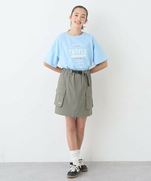 pom ponette junior / ポンポネット ジュニア ショート・ハーフ・半端丈パンツ | イージーカーゴスカパン | 詳細5