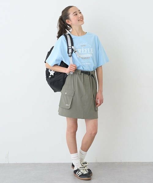 pom ponette junior / ポンポネット ジュニア ショート・ハーフ・半端丈パンツ | イージーカーゴスカパン | 詳細6