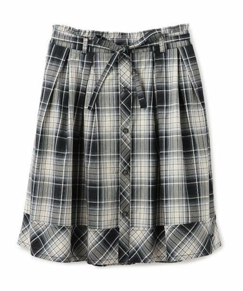 pom ponette junior / ポンポネット ジュニア ミニ・ひざ丈スカート | リボンタックスカート | 詳細11