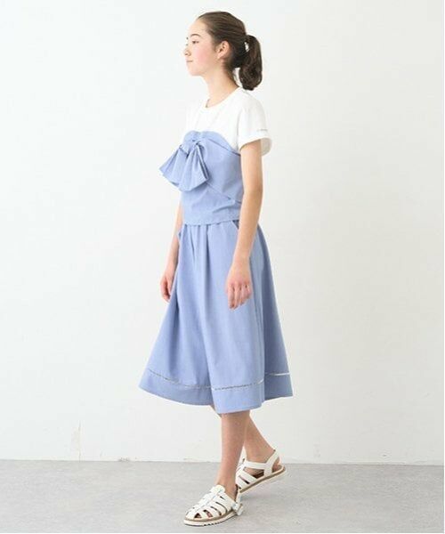 pom ponette junior / ポンポネット ジュニア ショート・ハーフ・半端丈パンツ | イージーハーフキュロット | 詳細2