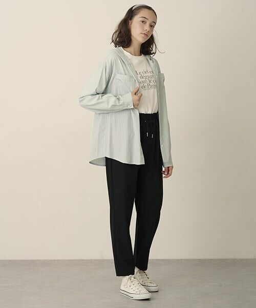 pom ponette junior / ポンポネット ジュニア その他パンツ | 【GOOD PRICE】イージーテーパードパンツ（黒）