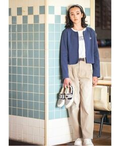 pom ponette junior / ポンポネット ジュニア その他パンツ | 【ニコ☆プチ掲載】ハートベルト付きウォッシュドデニムパンツ