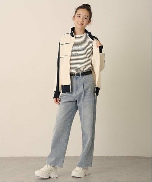 pom ponette junior / ポンポネット ジュニア その他パンツ | 【ニコ☆プチ掲載】ハートベルト付きウォッシュドデニムパンツ | 詳細10