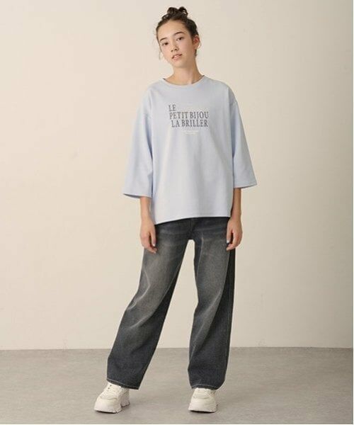 pom ponette junior / ポンポネット ジュニア その他パンツ | 【ニコ☆プチ掲載】ハートベルト付きウォッシュドデニムパンツ | 詳細11