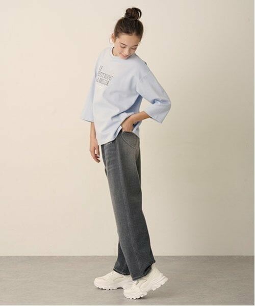 pom ponette junior / ポンポネット ジュニア その他パンツ | 【ニコ☆プチ掲載】ハートベルト付きウォッシュドデニムパンツ | 詳細13