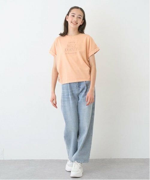 pom ponette junior / ポンポネット ジュニア その他パンツ | 【ニコ☆プチ掲載】ハートベルト付きウォッシュドデニムパンツ | 詳細25