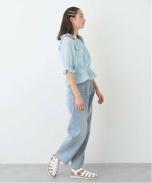 pom ponette junior / ポンポネット ジュニア その他パンツ | 【ニコ☆プチ掲載】ハートベルト付きウォッシュドデニムパンツ | 詳細27