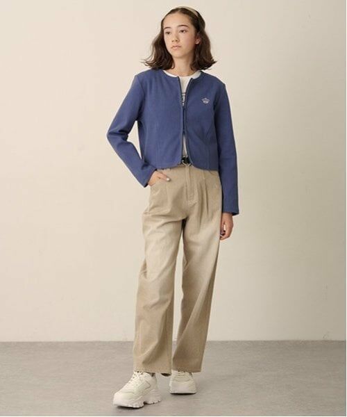 pom ponette junior / ポンポネット ジュニア その他パンツ | 【ニコ☆プチ掲載】ハートベルト付きウォッシュドデニムパンツ | 詳細4