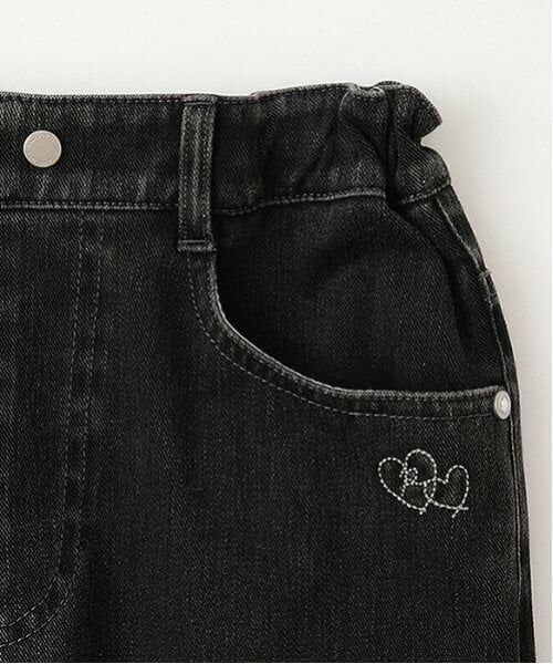 pom ponette junior / ポンポネット ジュニア その他パンツ | 【のびのび】カットデニムフレアパンツ | 詳細16