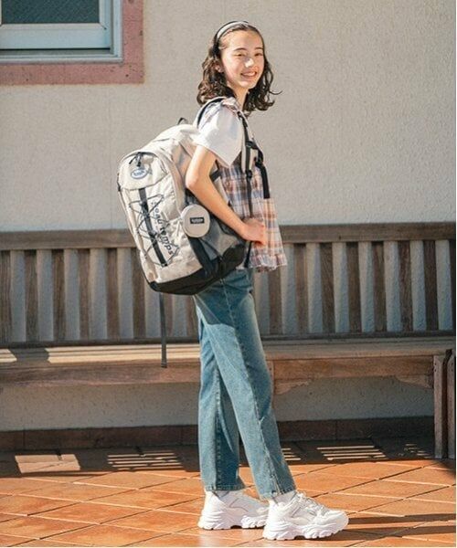 pom ponette junior / ポンポネット ジュニア その他パンツ | 【のびのび】カットデニムフレアパンツ | 詳細2