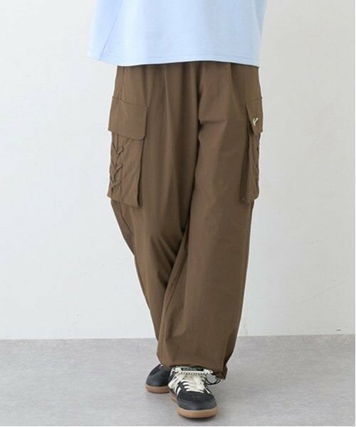 pom ponette junior / ポンポネット ジュニア その他パンツ | イージーカーゴワイドパンツ | 詳細1
