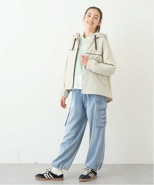 pom ponette junior / ポンポネット ジュニア その他パンツ | イージーカーゴワイドパンツ | 詳細15