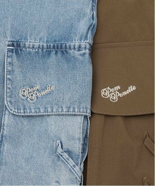 pom ponette junior / ポンポネット ジュニア その他パンツ | イージーカーゴワイドパンツ | 詳細26