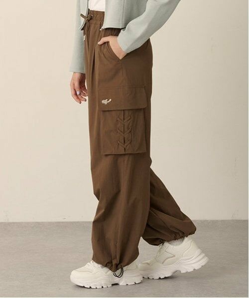 pom ponette junior / ポンポネット ジュニア その他パンツ | イージーカーゴワイドパンツ | 詳細7