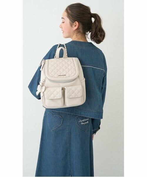 pom ponette junior / ポンポネット ジュニア ミニ・ひざ丈スカート | ハートポケットデニムスカート | 詳細10