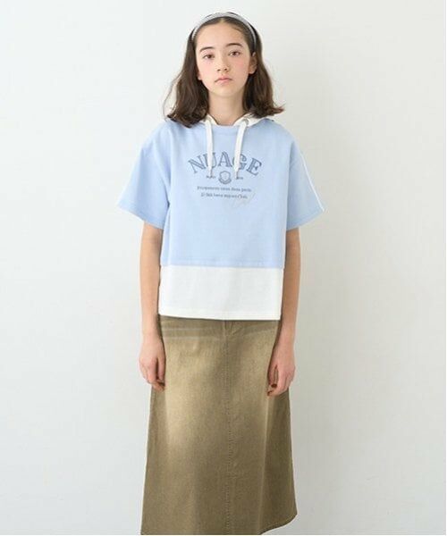 pom ponette junior / ポンポネット ジュニア ミニ・ひざ丈スカート | ハートポケットデニムスカート | 詳細11