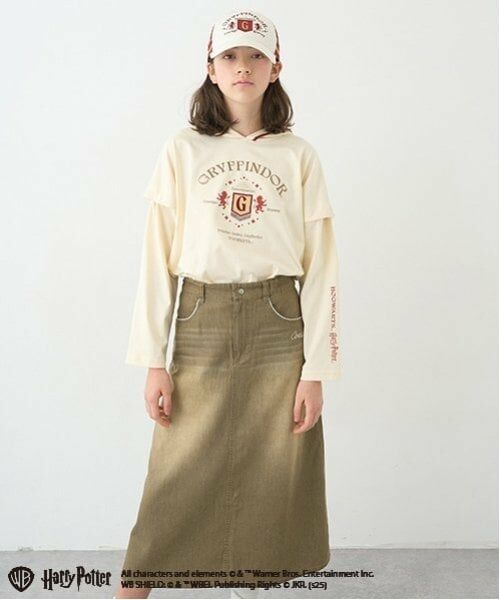 pom ponette junior / ポンポネット ジュニア ミニ・ひざ丈スカート | ハートポケットデニムスカート | 詳細15