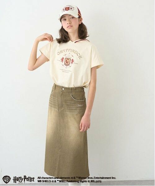 pom ponette junior / ポンポネット ジュニア ミニ・ひざ丈スカート | ハートポケットデニムスカート | 詳細16