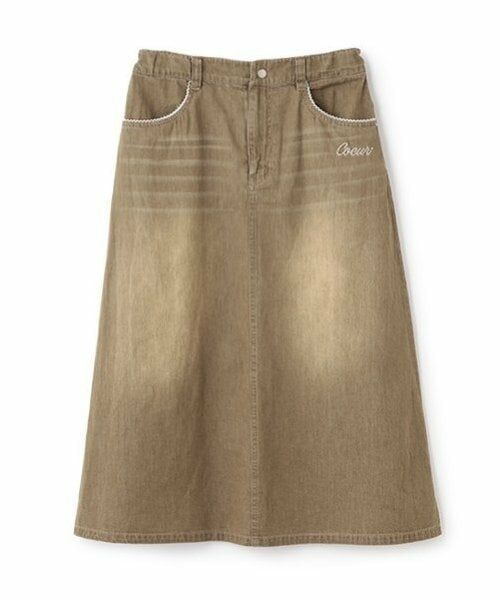 pom ponette junior / ポンポネット ジュニア ミニ・ひざ丈スカート | ハートポケットデニムスカート | 詳細21