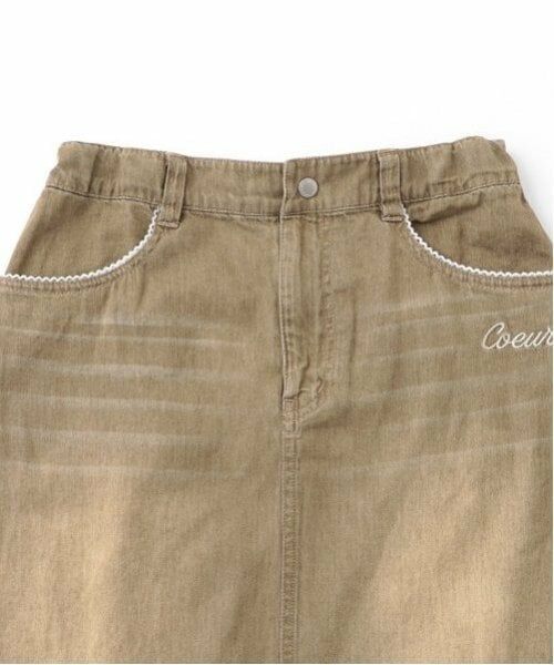 pom ponette junior / ポンポネット ジュニア ミニ・ひざ丈スカート | ハートポケットデニムスカート | 詳細23