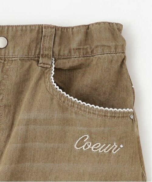 pom ponette junior / ポンポネット ジュニア ミニ・ひざ丈スカート | ハートポケットデニムスカート | 詳細24