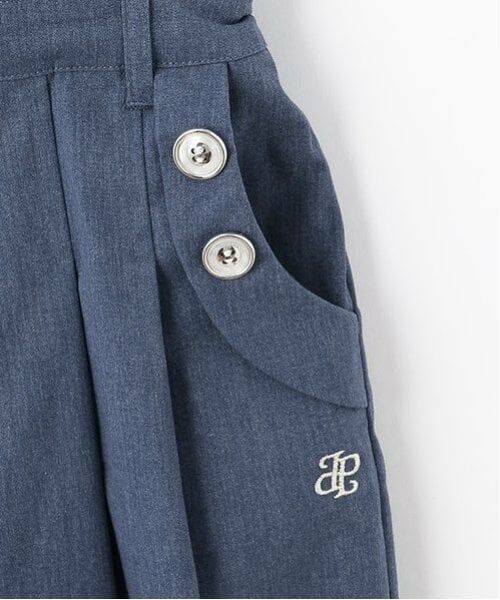 pom ponette junior / ポンポネット ジュニア その他パンツ | サス付きワイドパンツ | 詳細11