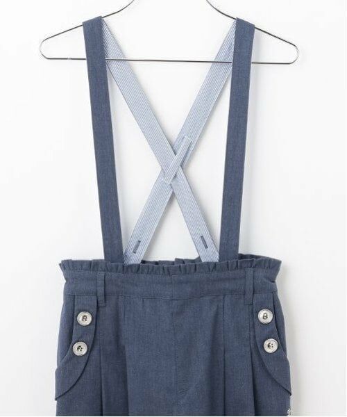 pom ponette junior / ポンポネット ジュニア その他パンツ | サス付きワイドパンツ | 詳細9