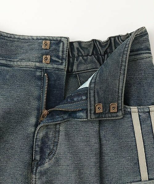 pom ponette junior / ポンポネット ジュニア ショート・ハーフ・半端丈パンツ | 【のびのび】カットデニムカーゴショートパンツ | 詳細16