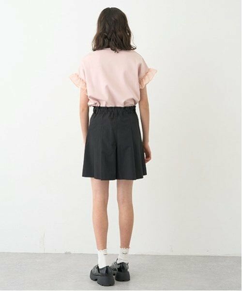 pom ponette junior / ポンポネット ジュニア ショート・ハーフ・半端丈パンツ | サイドボタンタックキュロット | 詳細11