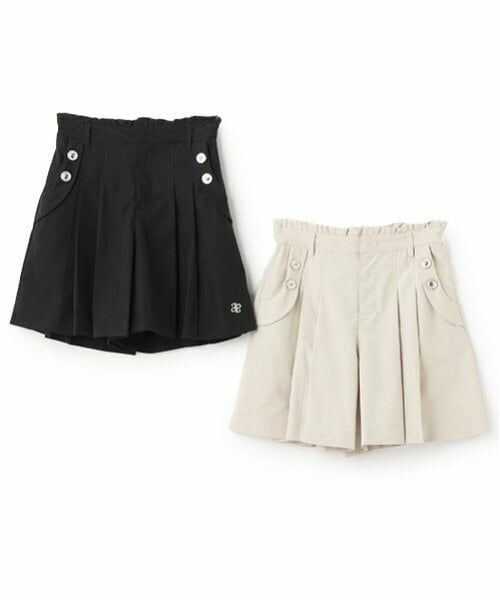 pom ponette junior / ポンポネット ジュニア ショート・ハーフ・半端丈パンツ | サイドボタンタックキュロット | 詳細21