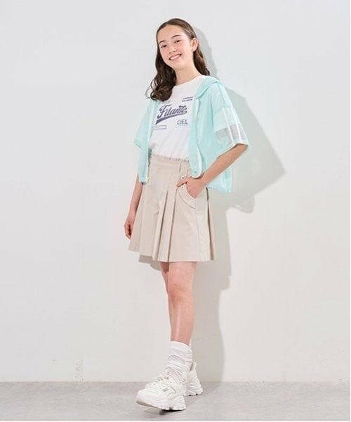 pom ponette junior / ポンポネット ジュニア ショート・ハーフ・半端丈パンツ | サイドボタンタックキュロット | 詳細4