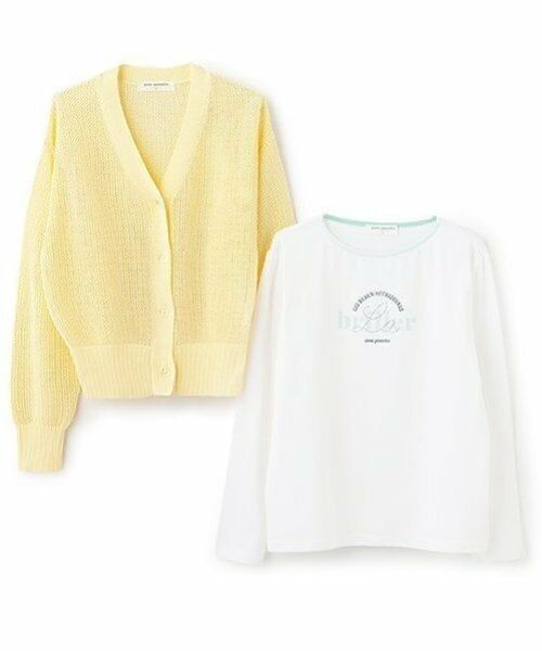 pom ponette junior / ポンポネット ジュニア カーディガン・ボレロ | 【Cuugal掲載】メッシュニットカーディガンロンTセット | 詳細10