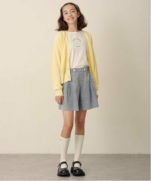pom ponette junior / ポンポネット ジュニア カーディガン・ボレロ | 【Cuugal掲載】メッシュニットカーディガンロンTセット | 詳細4