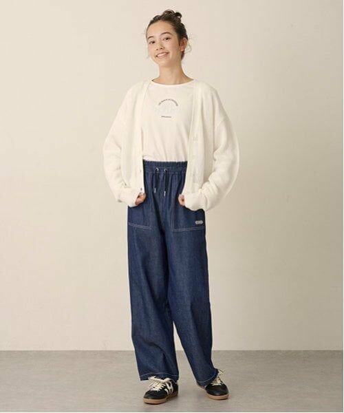 pom ponette junior / ポンポネット ジュニア カーディガン・ボレロ | 【Cuugal掲載】メッシュニットカーディガンロンTセット | 詳細5