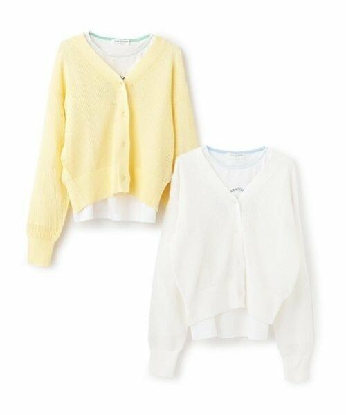 pom ponette junior / ポンポネット ジュニア カーディガン・ボレロ | 【Cuugal掲載】メッシュニットカーディガンロンTセット | 詳細6