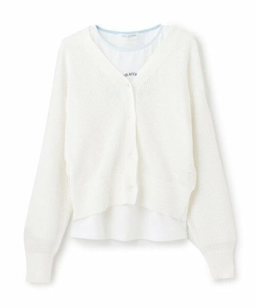 pom ponette junior / ポンポネット ジュニア カーディガン・ボレロ | 【Cuugal掲載】メッシュニットカーディガンロンTセット | 詳細7
