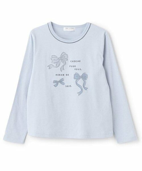 pom ponette junior / ポンポネット ジュニア Tシャツ | リボンアップリケTシャツ | 詳細16