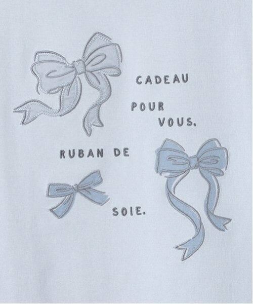 pom ponette junior / ポンポネット ジュニア Tシャツ | リボンアップリケTシャツ | 詳細19