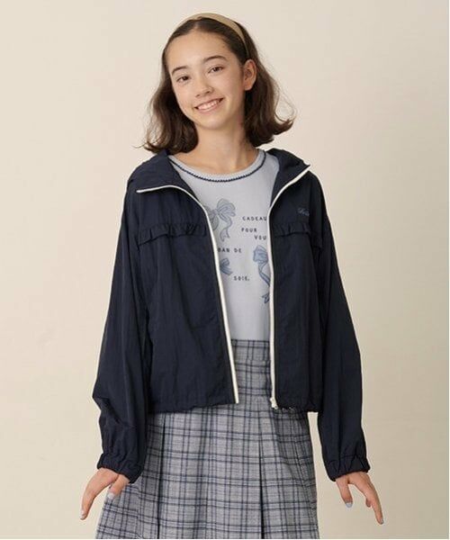 pom ponette junior / ポンポネット ジュニア Tシャツ | リボンアップリケTシャツ | 詳細9