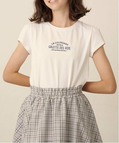 pom ponette junior / ポンポネット ジュニア カーディガン・ボレロ | ノーカラーZIPカーデTシャツセット | 詳細5
