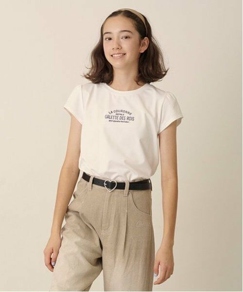 pom ponette junior / ポンポネット ジュニア カーディガン・ボレロ | ノーカラーZIPカーデTシャツセット | 詳細6