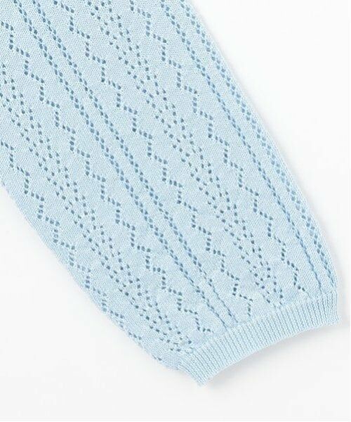 pom ponette junior / ポンポネット ジュニア カーディガン・ボレロ | 透かし編みカーデ＋Tブラウスセット | 詳細17