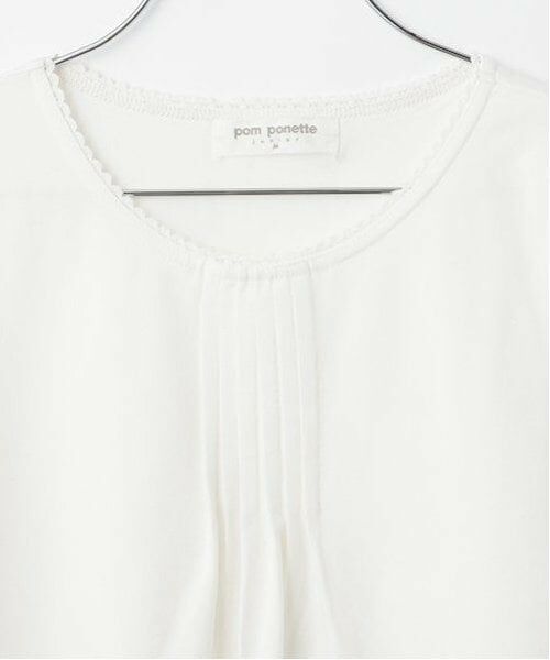 pom ponette junior / ポンポネット ジュニア カーディガン・ボレロ | 透かし編みカーデ＋Tブラウスセット | 詳細19