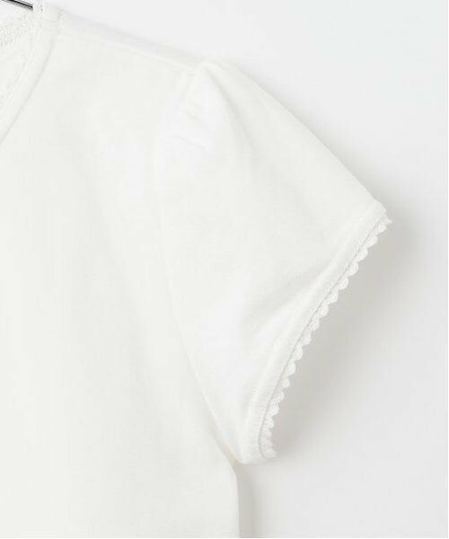 pom ponette junior / ポンポネット ジュニア カーディガン・ボレロ | 透かし編みカーデ＋Tブラウスセット | 詳細20