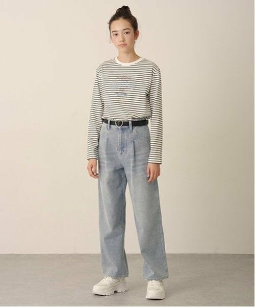 pom ponette junior / ポンポネット ジュニア Tシャツ | 【GOOD PRICE】レタードロンT | 詳細3